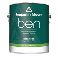 ben Waterborne Interior Paint- Semi-Gloss K627
